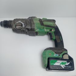 HiKOKI ハイコーキ ハンマドリル　程度C 充電器・充電池2個・ケース付 コードレス式 36v C210056 DH36DPE グリーン Cランク