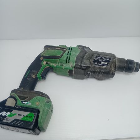 HiKOKI ハイコーキ ハンマドリル　程度C 充電器・充電池2個・ケース付 コードレス式 36v C210056 DH36DPE グリーン