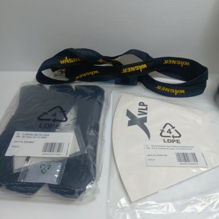 WAGNER フレキシオPRO程度A ショルダーストラップ、替エアーフィルター、漏斗付 ﾌﾚｷｼｵPRO ブラック