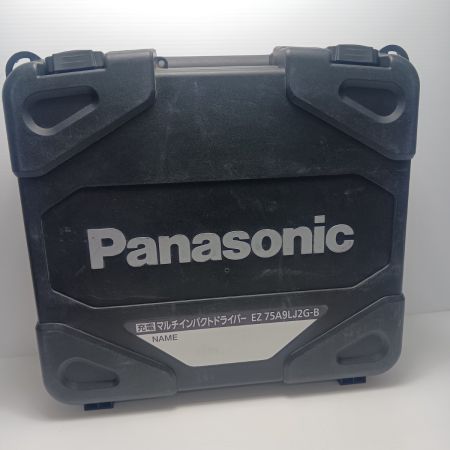 Panasonic パナソニック インパクトドライバ 程度A 充電器・充電池2個・ケース付 18v 5.0Ah EZ75A9LJ2F-B