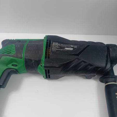 HITACHI 日立  ハンマドリル　程度B ケース付 28mm 100Ｖ 650288 コード式  チェンジレバーが固い DH 28PCY グリーン