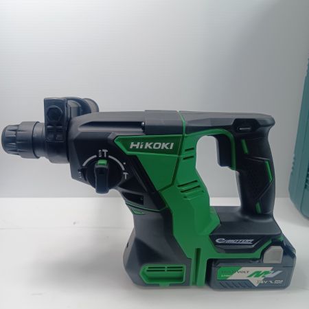 HiKOKI ハイコーキ 程度A 充電器・充電池2個・ケース付 26mm 18v J190178 DH 18DBL グリーン