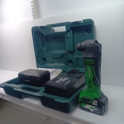 HiKOKI ハイコーキ マルチツール　程度A 充電器・充電池1個・ケース付 コードレス式 18v J190546 CV18DBL グリーン Aランク