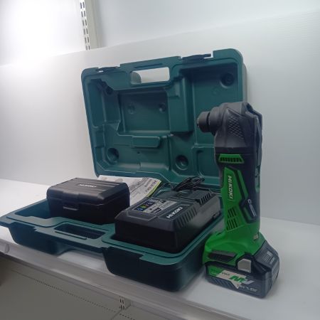 HiKOKI ハイコーキ マルチツール　程度A 充電器・充電池1個・ケース付 コードレス式 18v J190546 CV18DBL グリーン