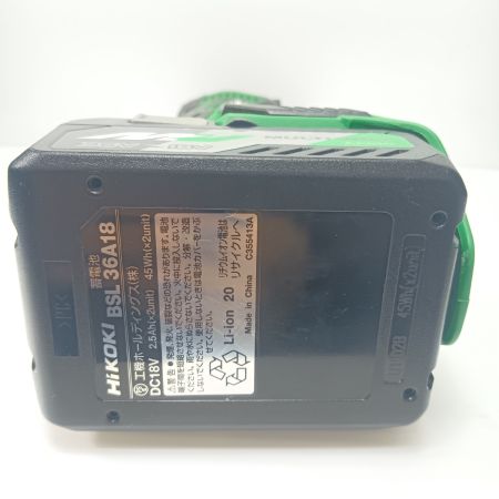 HiKOKI ハイコーキ マルチツール　程度A 充電器・充電池1個・ケース付 コードレス式 18v J190546 CV18DBL グリーン