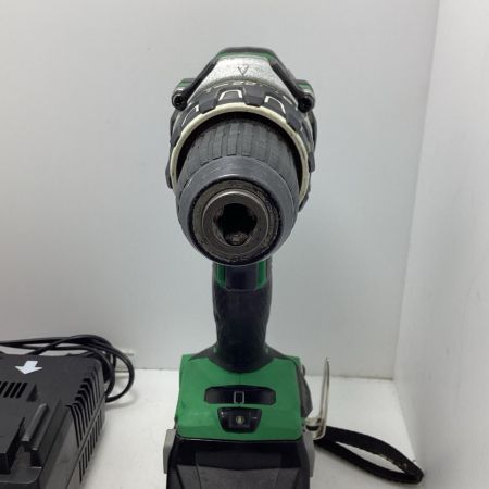 HITACHI 日立 振動ドライバドリル HITACHI DC 18DBL2 グリーン 程度B 充電器・充電池2個・ケース付 コードレス式 13mm 18v J670171 DC 18DBL2 グリーン