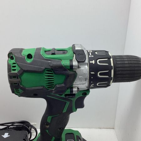 HITACHI 日立 振動ドライバドリル HITACHI DC 18DBL2 グリーン 程度B 充電器・充電池2個・ケース付 コードレス式 13mm 18v J670171 DC 18DBL2 グリーン