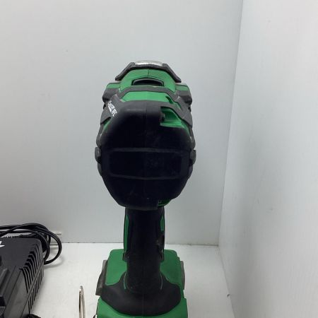 HITACHI 日立 振動ドライバドリル HITACHI DC 18DBL2 グリーン 程度B 充電器・充電池2個・ケース付 コードレス式 13mm 18v J670171 DC 18DBL2 グリーン