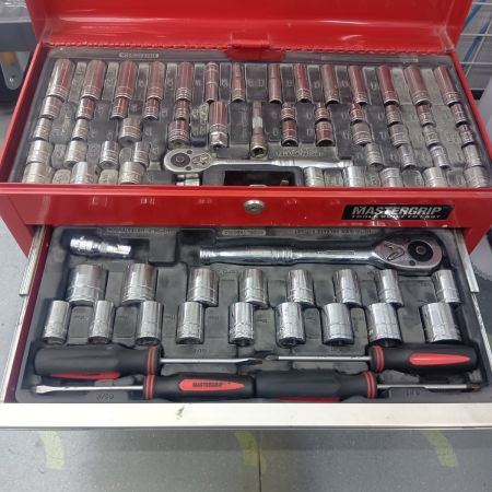 MASTERGRIP ツールセット 　鍵付 レッド