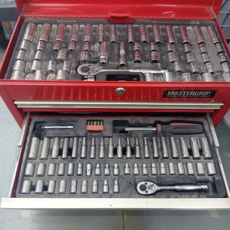 MASTERGRIP ツールセット 　鍵付 レッド