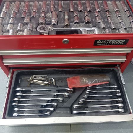 MASTERGRIP ツールセット 　鍵付 レッド