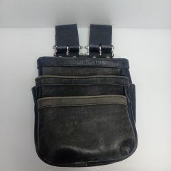 KNICKS 腰袋　程度B 革製 Bランク