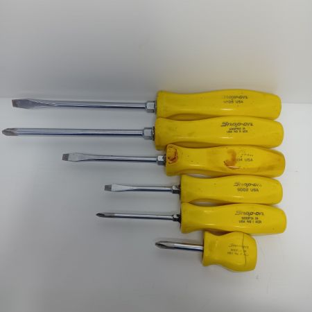 Snap-on スナップオン ドライバー　 程度B 使用感有 6本セット