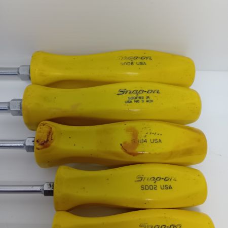 Snap-on スナップオン ドライバー　 程度B 使用感有 6本セット