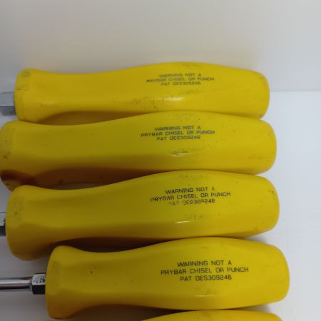 Snap-on スナップオン ドライバー　 程度B 使用感有 6本セット