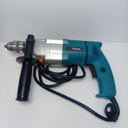 MAKITA マキタ 振動ドリル 　ケース付 コード式 100v 39897 HP2032 ブルー Bランク