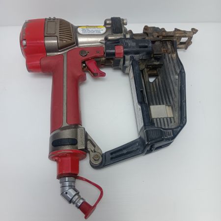 MAX マックス  エアネイラ　 程度C 本体のみ 高圧 240153832 HA-57 レッド