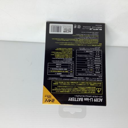 BURTLE 未使用品(S) AC09 24v マットブラック