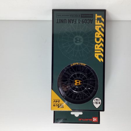 BURTLE 未使用品(S) AC09-1 ファンユニット ブラック