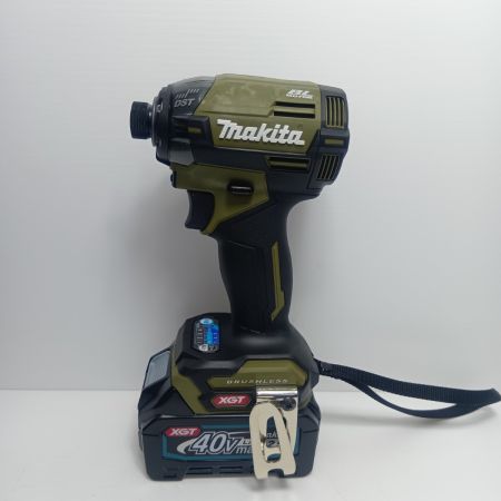 MAKITA マキタ ンパクトドライバ　未使用品(S) 充電器・充電池2個・ケース付 TD002GRDXO オリーブ