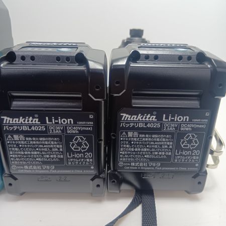 MAKITA マキタ ンパクトドライバ　未使用品(S) 充電器・充電池2個・ケース付 TD002GRDXO オリーブ