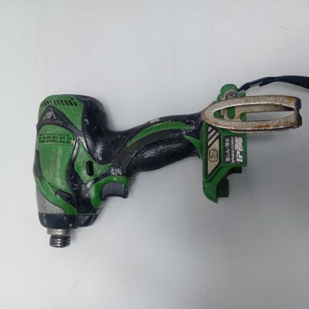 HITACHI 日立 インパクトドライバ　 程度C 充電器・充電池1個・ケース付 コードレス式 14.4v 6.0Ah 321582 WH14DBAL2 グリーン