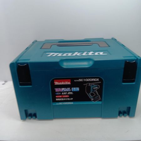 MAKITA マキタ 充電式 全ネジタッカー 未使用品(S) 充電器・充電池2個・ケース付  SC102DRGX