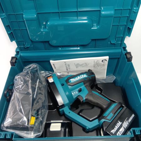 MAKITA マキタ 充電式 全ネジタッカー 未使用品(S) 充電器・充電池2個・ケース付  SC102DRGX