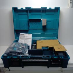 MAKITA マキタ ハンマドリル　未使用品(S) 充電器・充電池2個・ケース付 コードレス式 20mm 40v 2.5Ah HR010GRDX Sランク