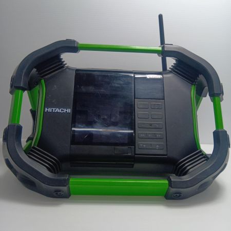 HiKOKI ハイコーキ バッテリー式ラジオ 本体のみ UR18DSDL グリーン