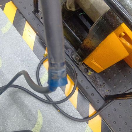 RYOBI リョービ 工具関連用品 ウインチ RYOBI WIM-150 程度C　コード補強有り　 WIM-150