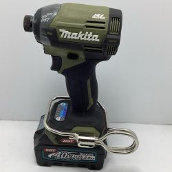 MAKITA マキタ  充電器・充電池2個・ケース付 コードレス式 40v TD002GRDXO オリーブ Bランク