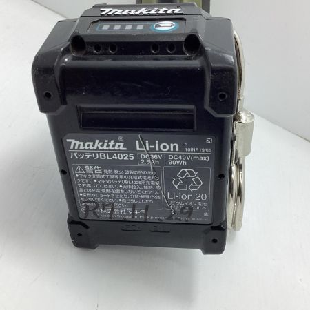 MAKITA マキタ  充電器・充電池2個・ケース付 コードレス式 40v TD002GRDXO オリーブ