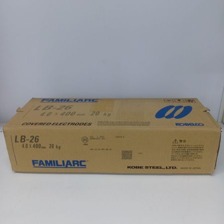 KOBELICO 溶接棒 LB-26 4.0X400mm 20kg