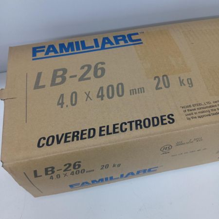 KOBELICO 溶接棒 LB-26 4.0X400mm 20kg