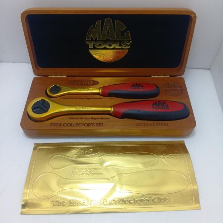 MAC TOOLS マック 2004コレクターズセット ゼロ度ラチェット