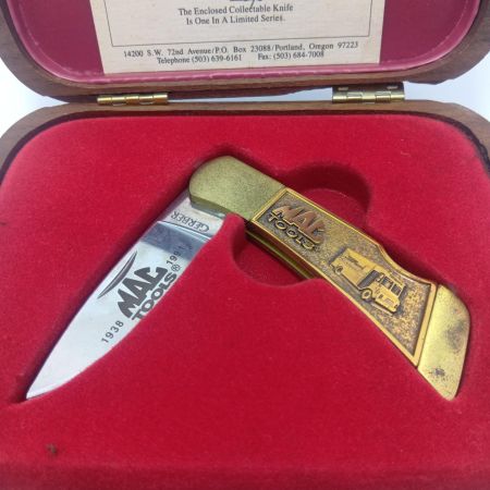 MAC TOOLS マック ガーバーナイフ　53周年 ※ケース破損
