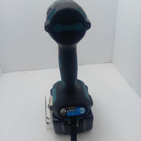 MAKITA マキタ インパクトドライバ　充電器・充電池2個・ケース付 コードレス式 18v 446360 TD173D ブルー