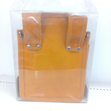 KOZUCHI 腰袋　未使用品(S) キャメル