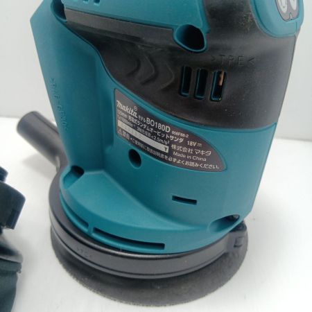 MAKITA マキタ ランダムオービットサンダ 　未使用品(S) 充電器・充電池1個付 コードレス式 18v 630383 BO180DRG