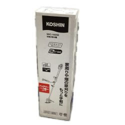 KOSHIN 刈払機 未使用品(S) 充電器・充電池2個付 コードレス式 18v SBC-1825B Sランク