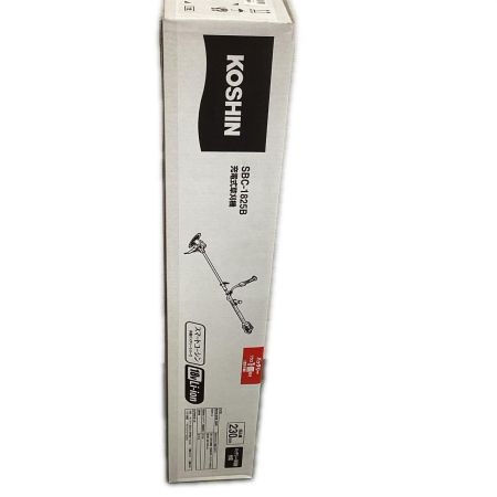 KOSHIN 刈払機 未使用品(S) 充電器・充電池2個付 コードレス式 18v SBC-1825B