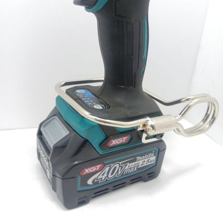 MAKITA マキタ インパクトレンチ TW004G ブルー 程度A 充電器・充電池2個・ケース付 コードレス式 40v 82554Y BL4025 充電回数2回/0％/0％×2個 TW004G ブルー