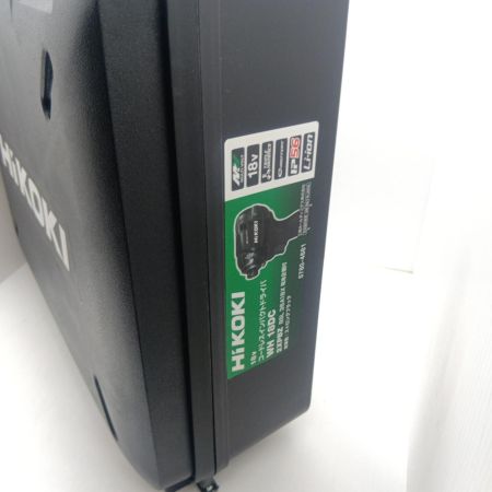 HiKOKI ハイコーキ インパクトドライバ　程度A 充電器・充電池2個・ケース付 18v J952203 WH18DC ブラック