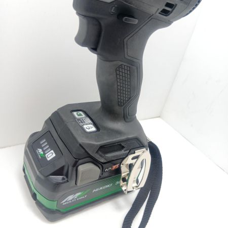 HiKOKI ハイコーキ インパクトドライバ　程度A 充電器・充電池2個・ケース付 18v J952203 WH18DC ブラック