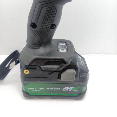 HiKOKI ハイコーキ インパクトドライバ　程度A 充電器・充電池2個・ケース付 18v J952203 WH18DC ブラック