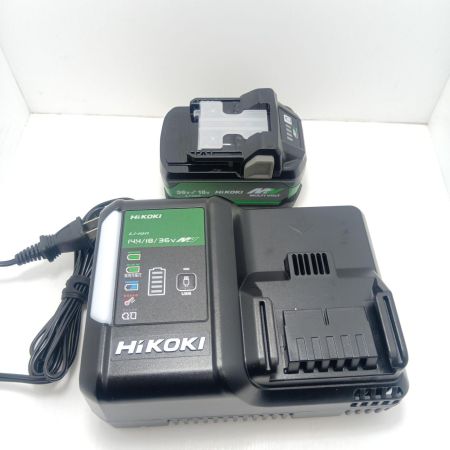HiKOKI ハイコーキ インパクトドライバ　程度A 充電器・充電池2個・ケース付 18v J952203 WH18DC ブラック