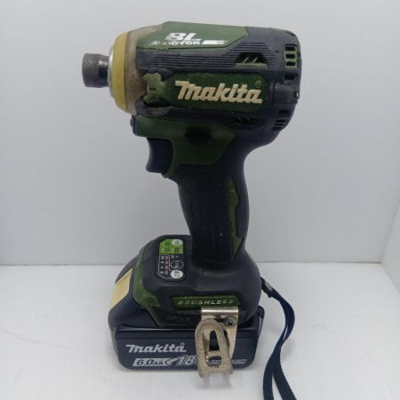 MAKITA マキタ インパクトドライバ 　充電器・充電池1個・ケース付 18v　キズ・ハガレ有 TD171D