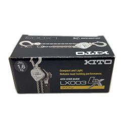 KITO キトー レバーブロック  LX003 　LX形　KITO LX003 未使用品(S) 250kg 000247 LX003 Sランク
