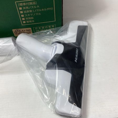 HiKOKI ハイコーキ クリーナー HiKOKI R36DB ホワイト 未使用品(S) 充電器・充電池1個付 コードレス式 36v J360612 R36DB ホワイト